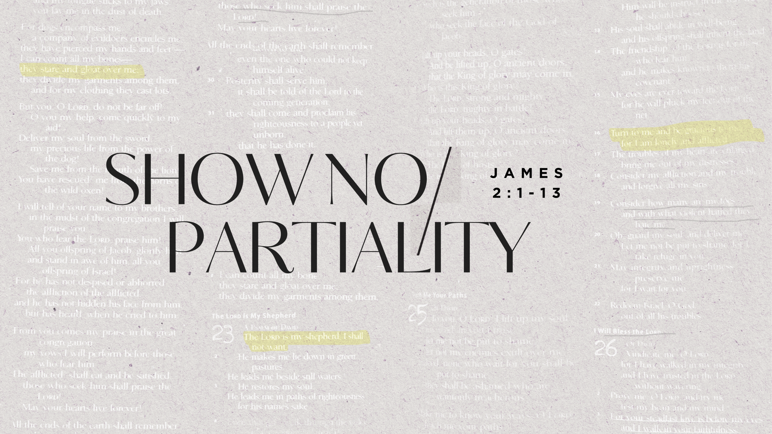 Show No Partiality episode artwork