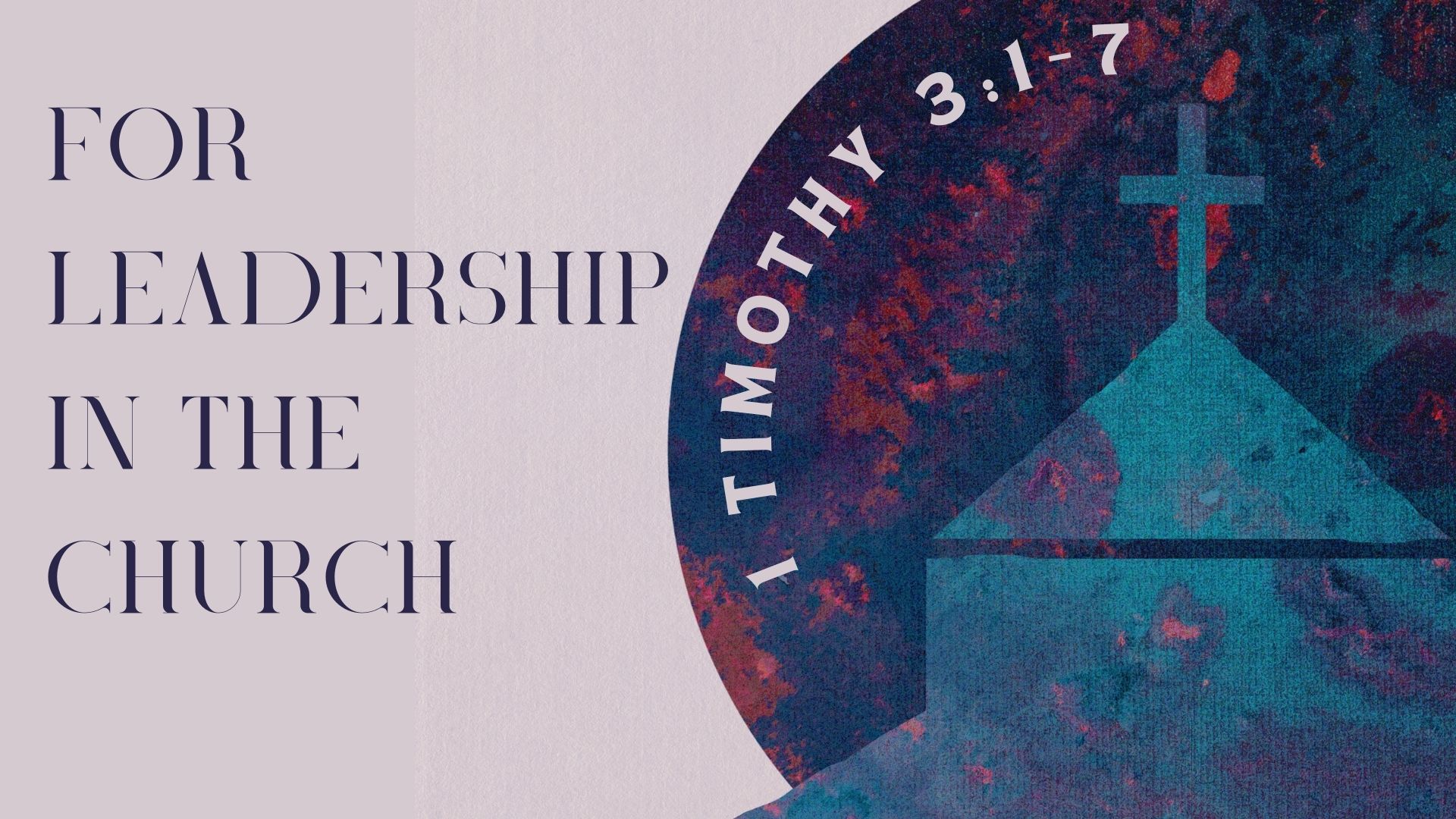 For Leadership in the Church episode artwork