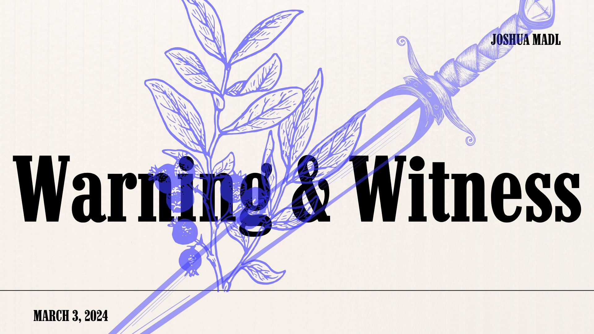 Warning & Witness episode artwork