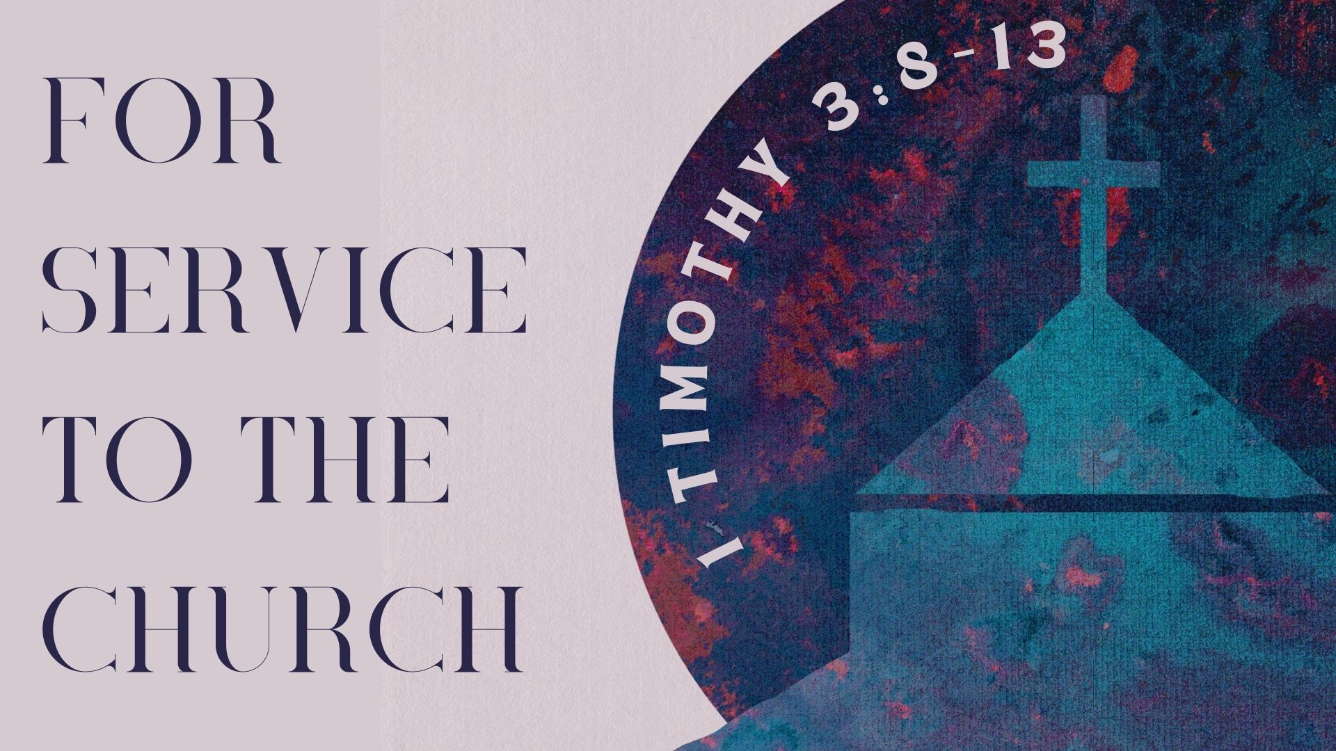 For Service To The Church episode artwork