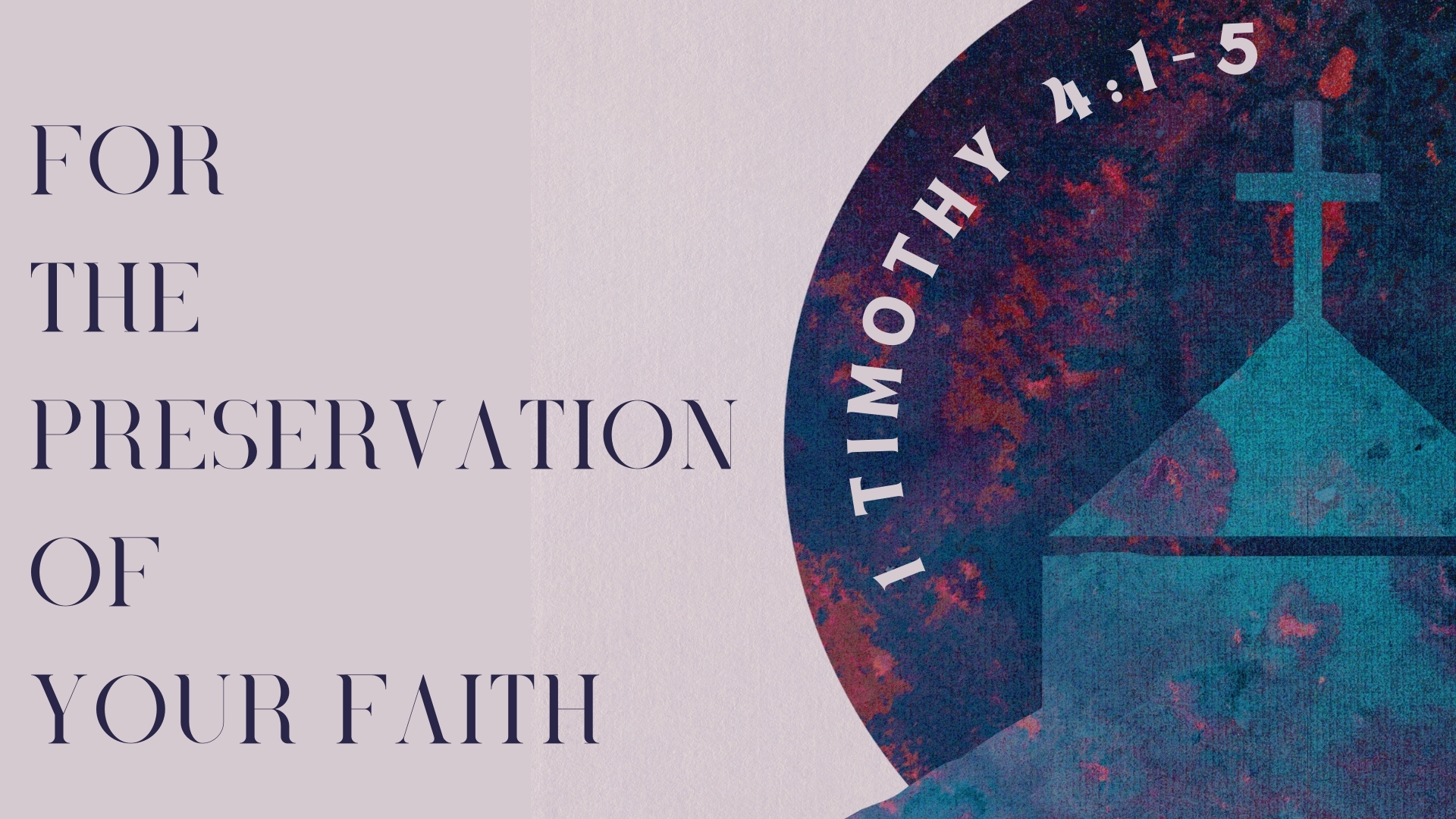 For The Preservation Of Your Faith episode artwork