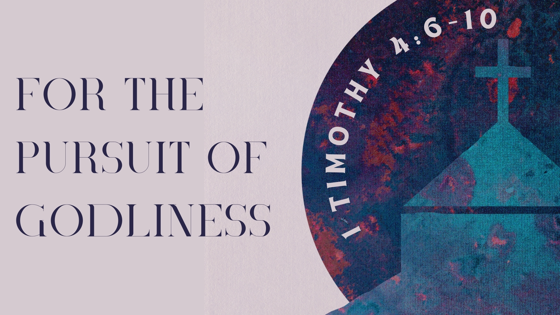 For The Pursuit Of Godliness episode artwork