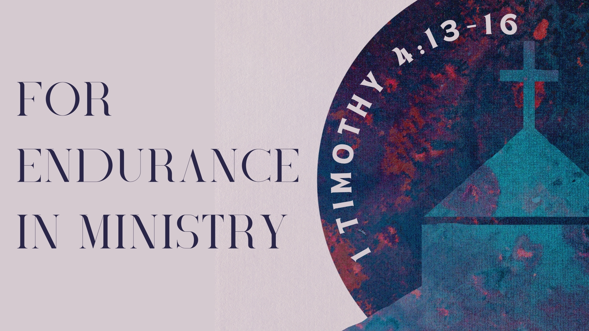 For Endurance In Ministry episode artwork