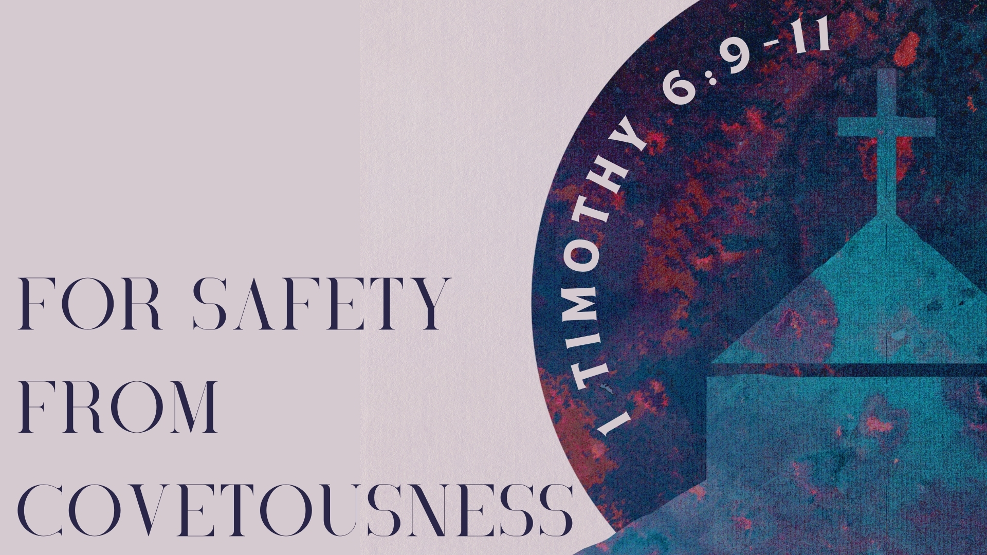For Safety From Covetousness episode artwork