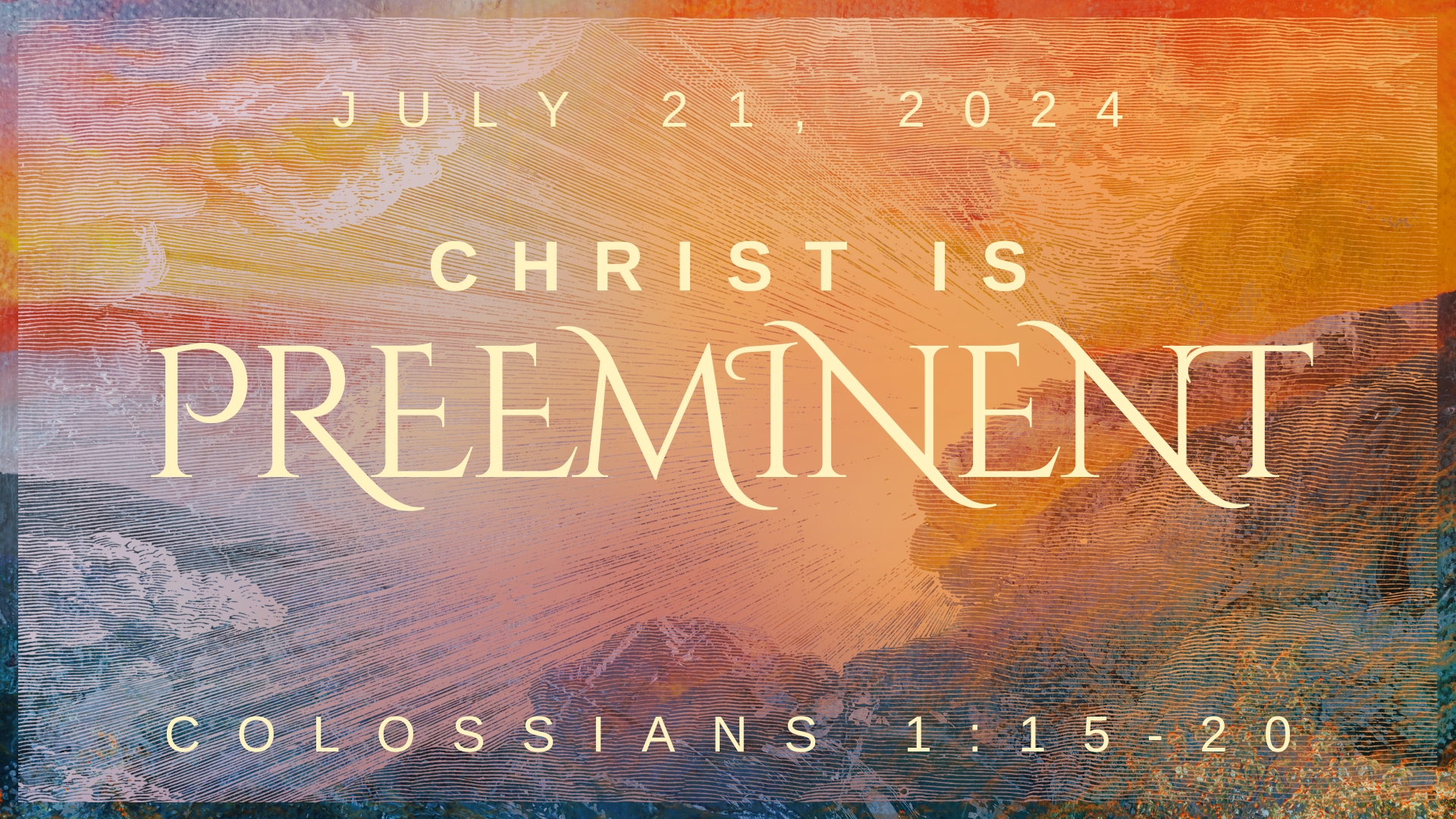 Christ is Preeminent episode artwork