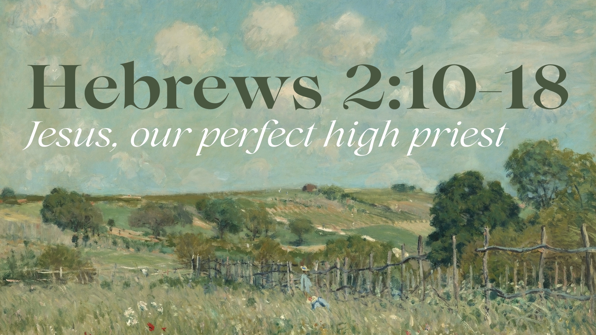 Jesus, Our Perfect High Priest episode artwork