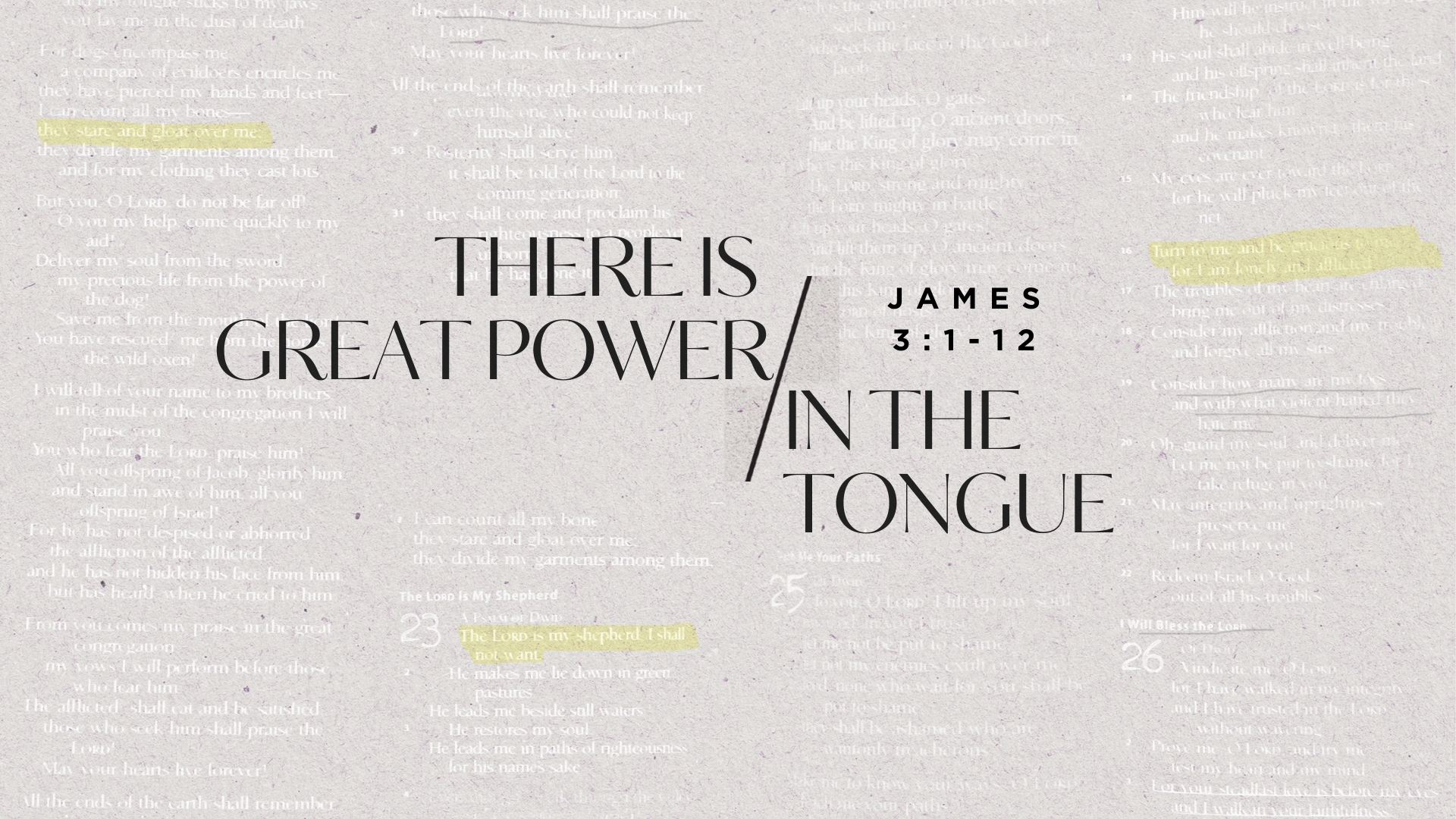 There is Great Power in the Tongue episode artwork