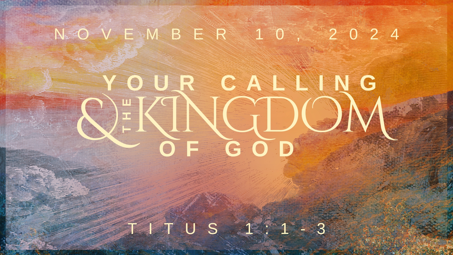 Your Calling In The Kingdom Of God episode artwork