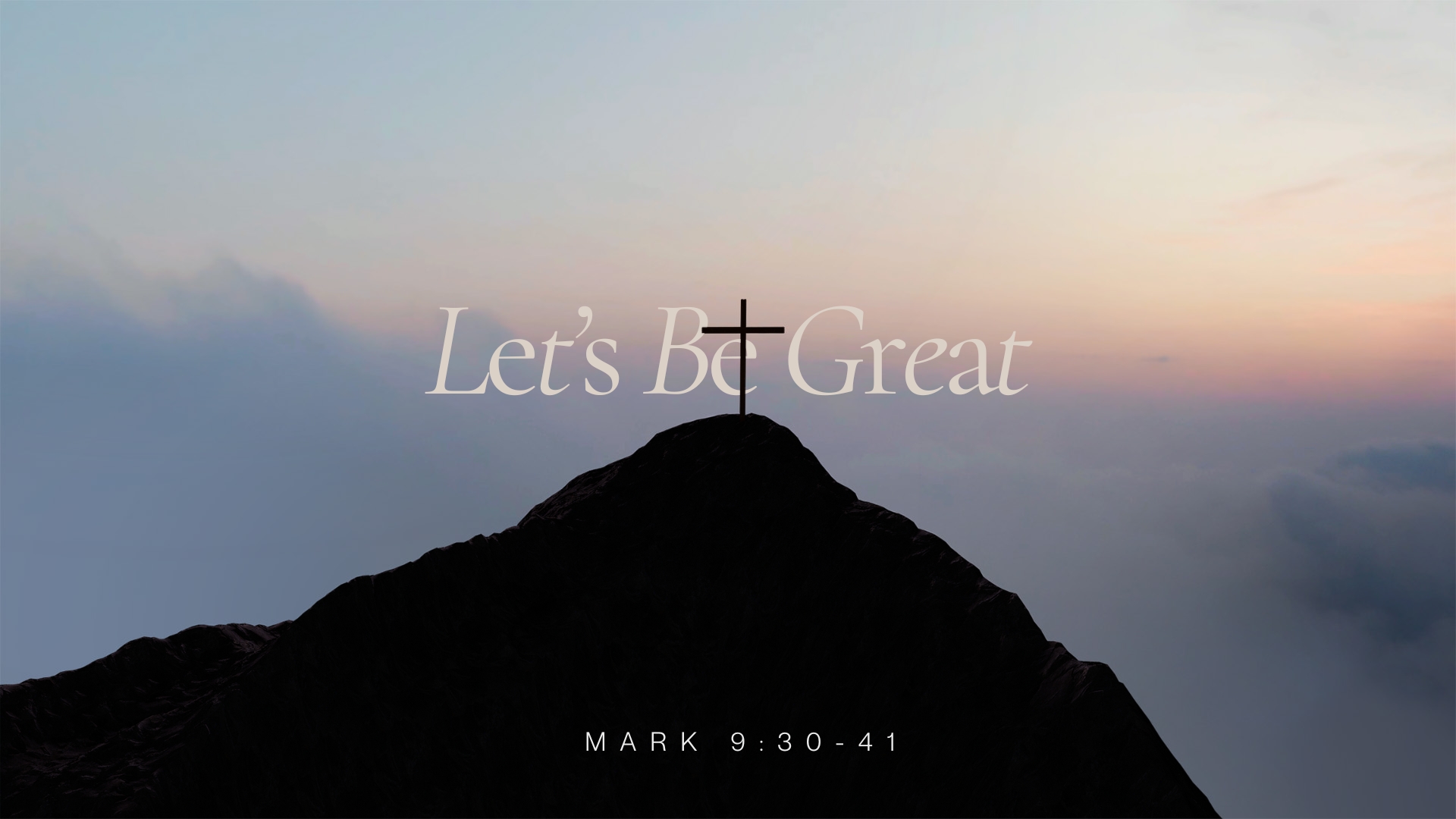 Let's Be Great