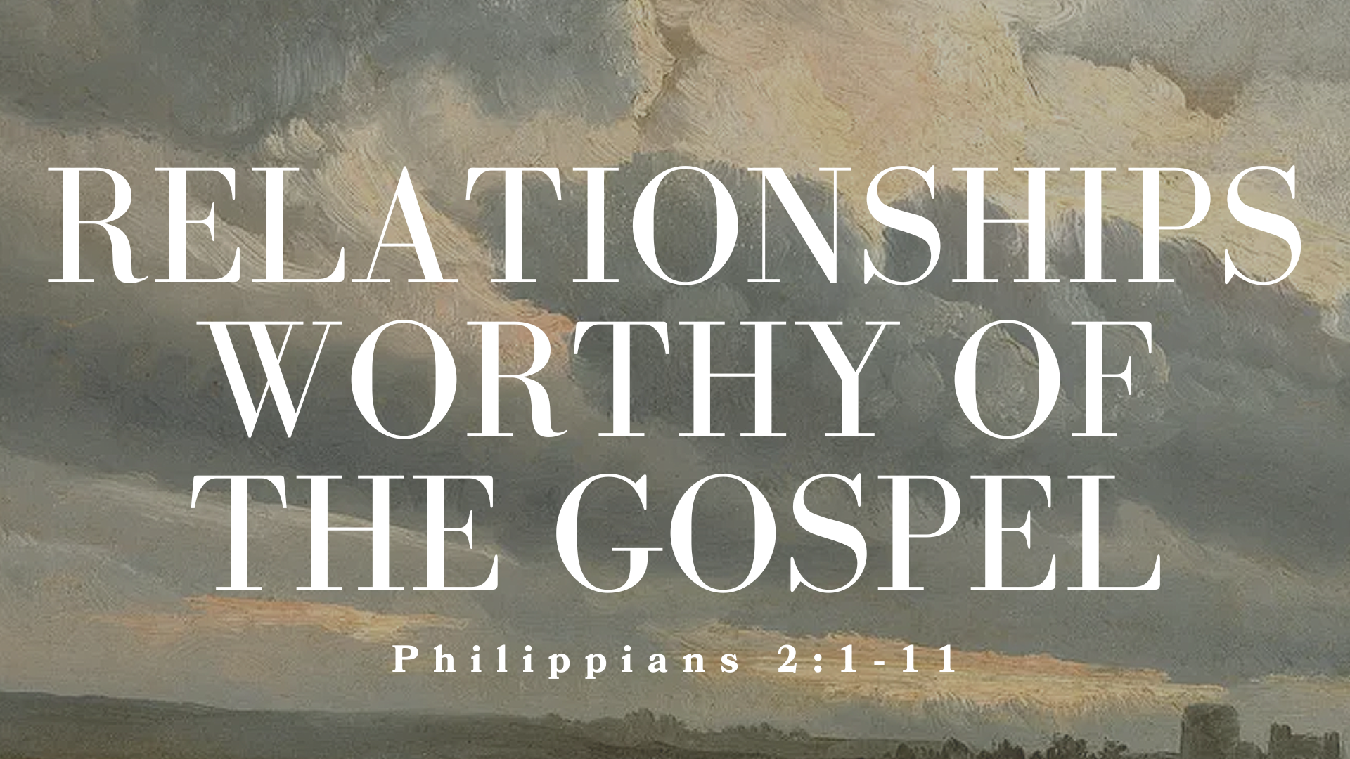 Relationships Worthy of the Gospel episode artwork