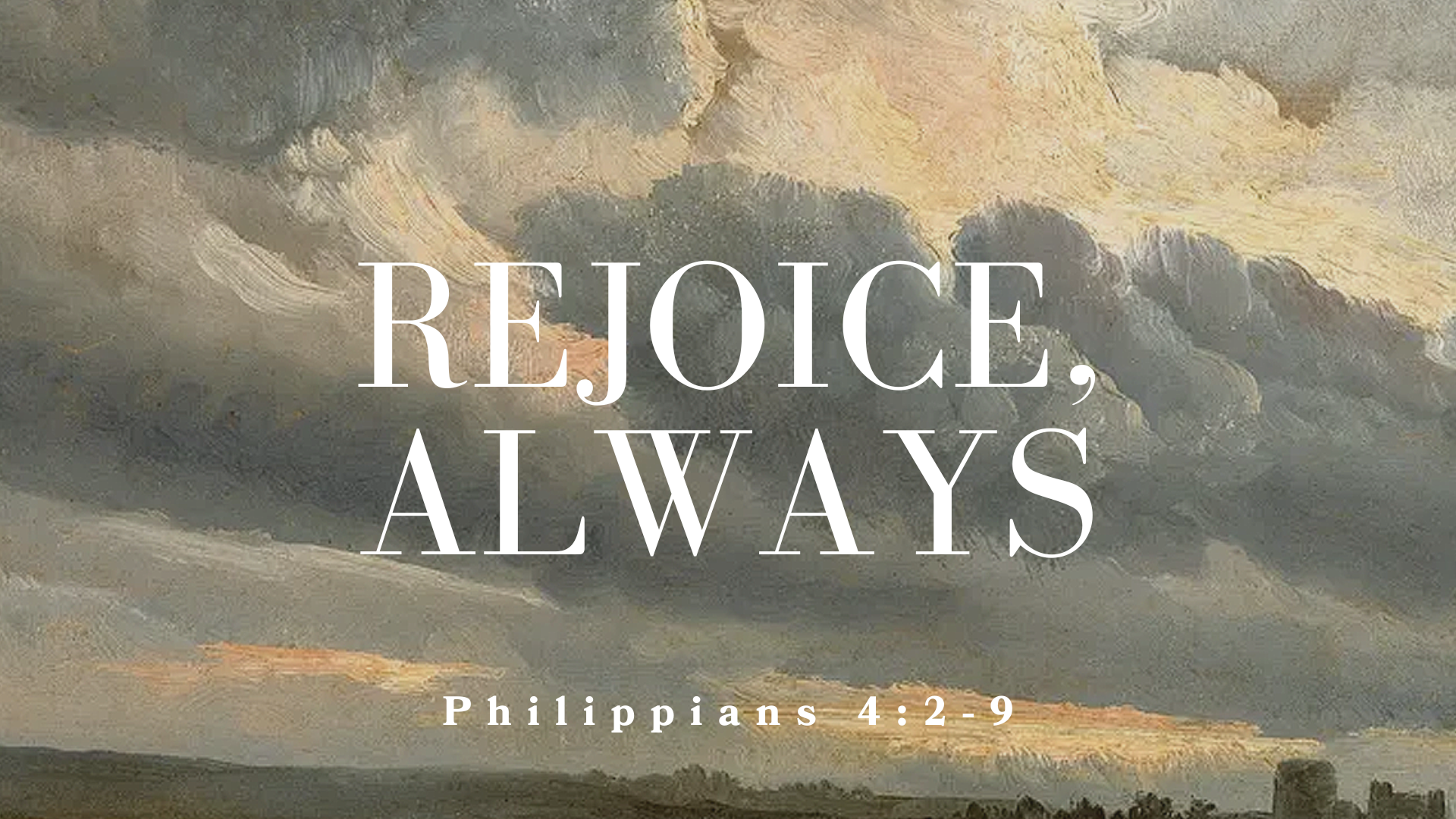 Rejoice, Always episode artwork
